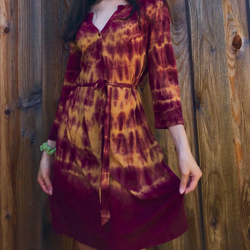 Gypsy 05 Tie Dye Bohemian Dress Size S